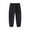 Black, variant on uublik Boys' Girls' School Uniform Pants Size 3T-8 Fleece Lined Sweatpants Casual Trendy Workout Sweat Pants Fall Winter Workout Trousers Black