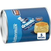 Pillsbury Grands! Southern Homestyle Buttermilk Biscuits, 5 Count, 10.2 oz