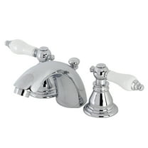 Kingston Brass KB951APL American Patriot Mini-Widespread Bathroom Faucet, Polished Chrome