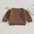 thumbnail image 4 of Toddler Boy‘s Long Sleeve Western Sweatshirt with Cattle Print for Fall, 4 of 9