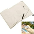 thumbnail image 1 of LEFU for Swimming Pool Solar Reel Protective Cover 16x3 ft Waterproof Oxford Fabric Blanket Cover for Above Ground In-Ground Pools 18' Wide with Drawstrings UV Resistant, 1 of 10