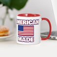 thumbnail image 3 of CafePress - American Made - 11 oz Ceramic Mug - Novelty Coffee Tea Cup, 3 of 4