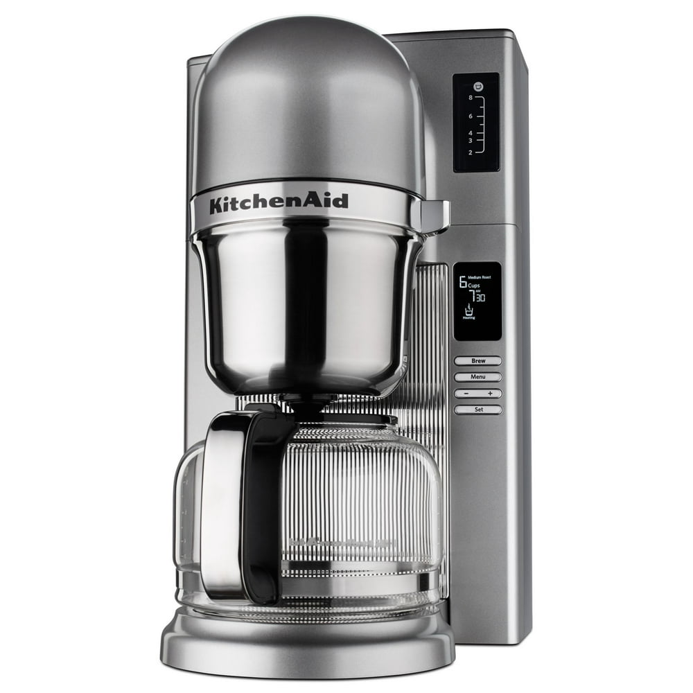 KitchenAid® Custom Pour Over Coffee Brewer, Contour Silver (KCM0802CU