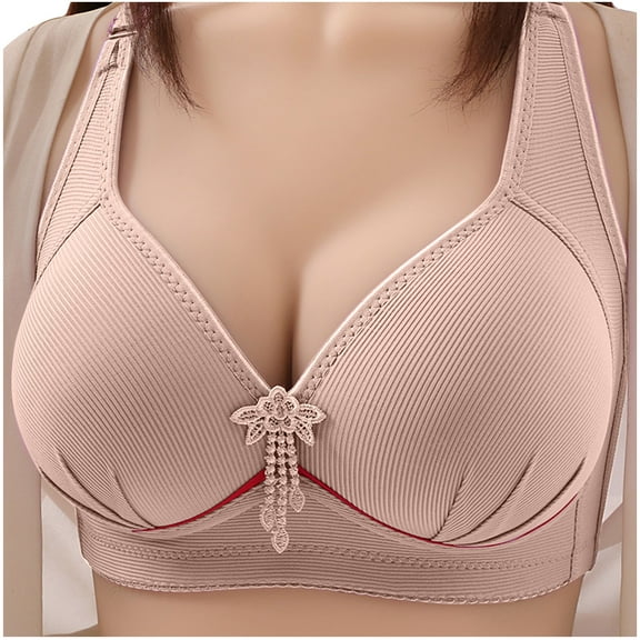 Up to 65% off!Fashion Large Size Sports Bras for Women Full Coverage Comfortable Lace Strap Wrap Bra