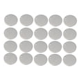 thumbnail image 2 of 20x Etiquetas Sólidas de Acero Inoxidable s Redondos Planos de Monedas en Blanco Fabricación de Joyas Colgantes Manualidades Suministr 6mm Macarena Colgantes de etiqueta en blanco de metal, 2 of 5