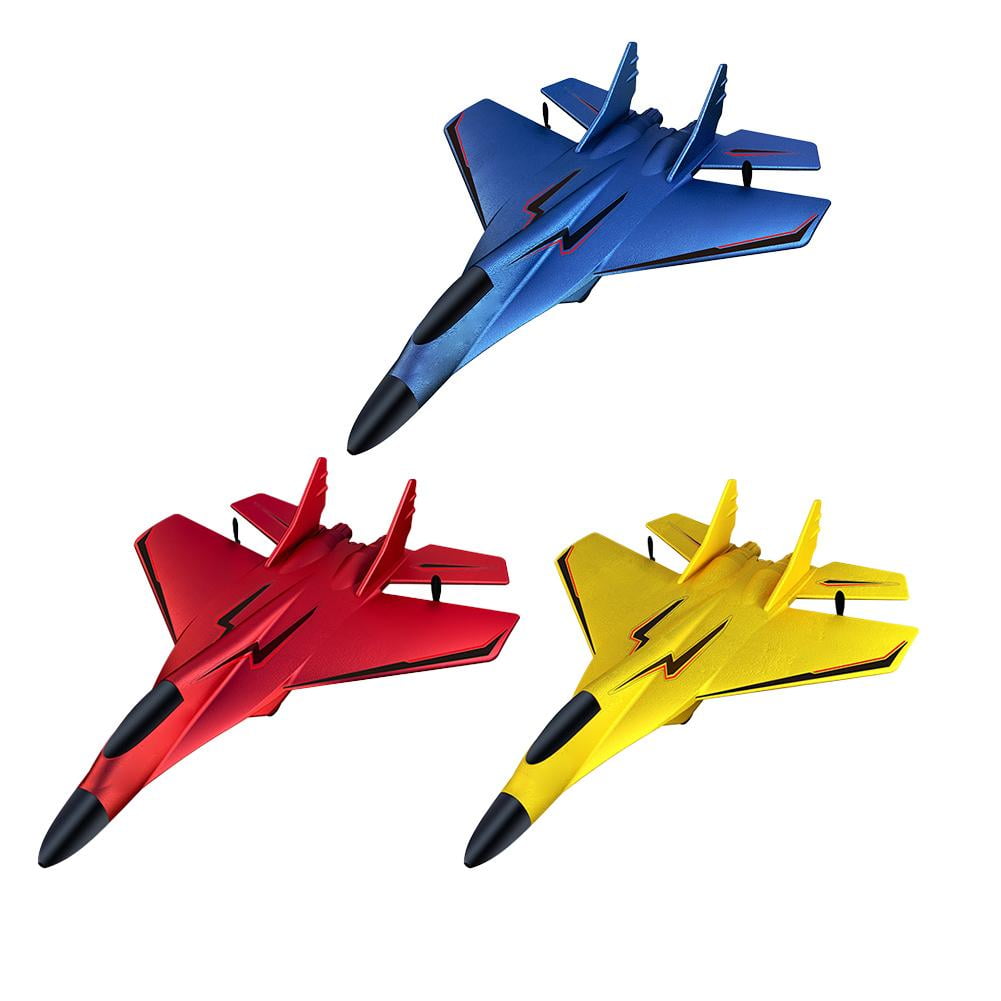 Remote Airplane Toy with Lights Gliders Airplane with Channel Rc 24 GHZ Lights,Su-35 2 Remo