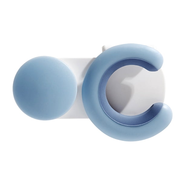 Naiovety Clip para mopa Gancho para colgar en la pared Ganchos para baño Accesorio para estante de almacenamiento Almacenamiento y organización del hogar Azul Naiovety HA063249-03B