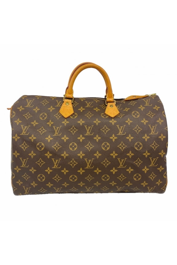 Pre-Owned Louis Vuitton Monogram Speedy 40 Handbag M41106 Brown Women's