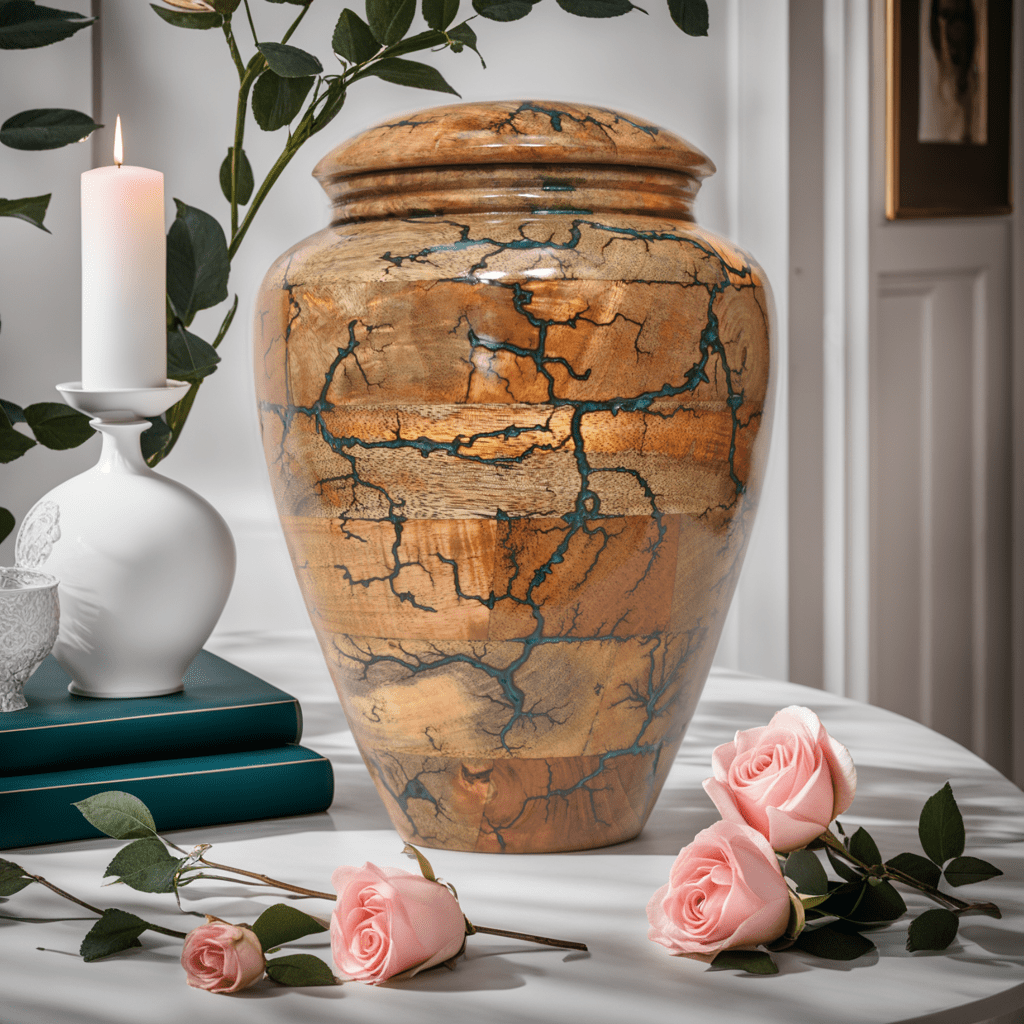 Wooden Urns for Human Ashes Adult Cremation Urns for Adult Ashes Funeral Urns Wooden Urn Box Wooden Pet Urn Wooden Memorial Urn for Ashes