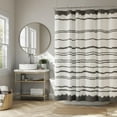 thumbnail image 1 of Rideau de douche Lily Dale en tissu lourd de hometrends, 1 of 5