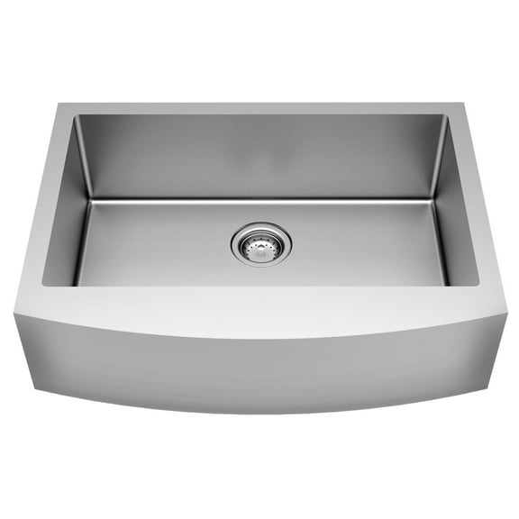 American Standard 18Sb.9302200A Pekoe 30" Farmhouse Single Basin Stainless Steel Kitchen