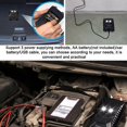 thumbnail image 4 of Car animal repeller ultrasonic car mink repeller car mouse repeller 3 power supply methods black, 4 of 4