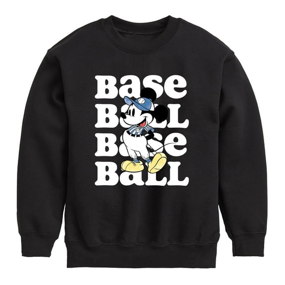 Mickey & Friends - Future GOAT in Training (Mickey) - Toddler And Youth Crewneck Fleece Sweatshirt