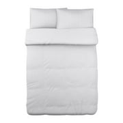 Ikea Ofelia VASS Duvet Cover and Pillowcases, Full/Queen, White