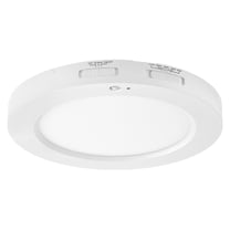 Maxxima 7 in. Round PIR Motion Sensor LED Ceiling Light Fixture, Flush Mount, 5 CCT 2700-5000K, 1200 Lumens