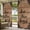 Black Brown, variant on Vintage Boho Outdoor Curtains for Patio Waterproof, Grommet Outdoor Privacy Panels, Farmhouse Retro Shabby Brown Wooden Grain Weatherproof Outside Curtains for Porch/Cabana 54"Wx95"L, 1 Panel