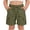 Green-shorts, variant on Aezemi Girls School Cargo Shorts, Bermuda Elastic Waist Straight Leg Hiking Outer Shorts, Lightweight Workout Summer Bottoms for Kids 12-13 Years