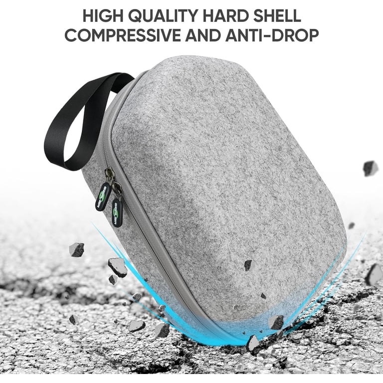 Prociv, Hard Carrying Case, Waterproof Shockproof Travel Bag Gray