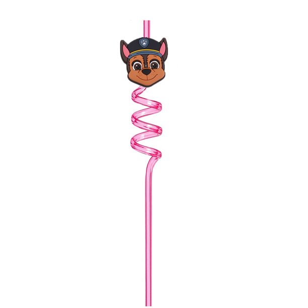 Paw Patrol Skye-pajitas para beber para niños y niñas, decoración de fiesta de cumpleaños, Baby Shower, dibujos animados, Anime, Chase, suministros de fiesta, regalo, nuevo