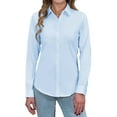 thumbnail image 2 of Siliteelon Long Sleeve Work Blouse for Women Business Office Formal Work Tops, 2 of 8