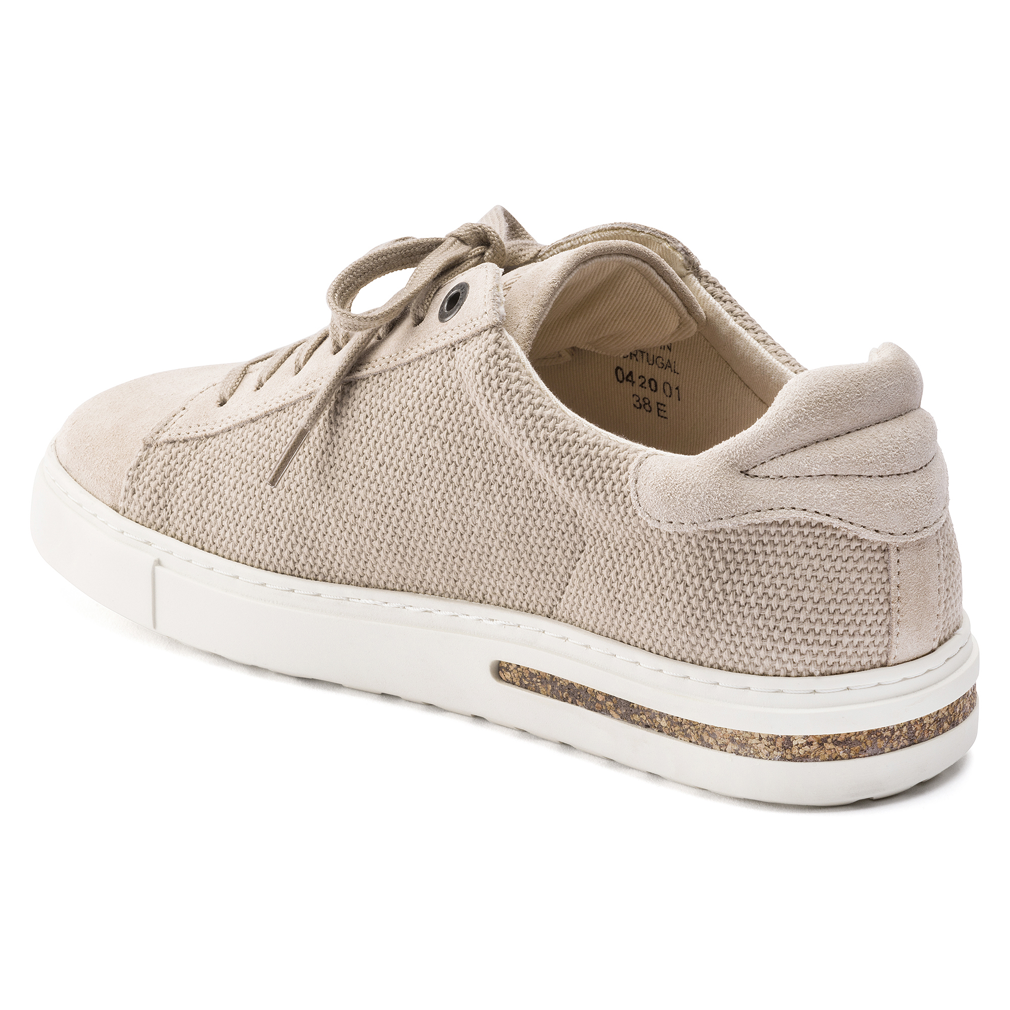Birkenstock Bend Low Narrow Unisex Shoes Size 5, Color: Sandcastle