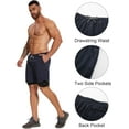 thumbnail image 4 of LAPTOM MAX Men's Athletic Basketball Shorts with Pockets, Multi-Color Mesh Workout Gym Shorts for Comfortable Activewear, 4 Pack, 4 of 6