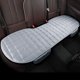 thumbnail image 4 of Cojín de asiento de coche de felpa a cuadros con confort universal para invierno, 4 of 5
