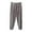 Gray2, variant on Annhoo Maternity Fleece Pants for Women Plaid Straight Leg Elastic Waist Drawstring Sleepwear Comfy Thick Warm Pants