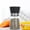 E, variant on EcoVerve 304 Stainless Steel Pepper Grinder Pepper Powder Manual Grinding Bottle Kitchen Household Glass Seasoning
