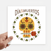 l Rose The Day Of The Dead Mexico Sticker Tags Wall Picture Laptop Decal Self adhesive