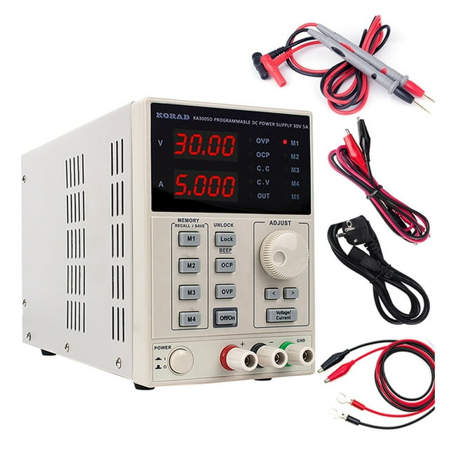 KA3005D Alimentation CC Programmable Numérique Réglable de Précision, Interrupteur de Laboratoire, Alimentation de Laboratoire 30V 5A 10A 60V