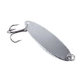 thumbnail image 3 of Cebo De Pesca, Juego De Anzuelos De Señuelos De Pesca De Metal Plateado Para La Noche Para Pescar ZAQW crank bait tackle, 3 of 6