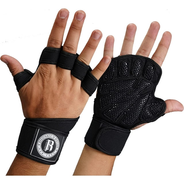 RIMSports Weight Lifting Workout Cross Training Gloves for Men and