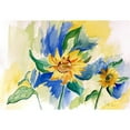 thumbnail image 2 of Betsy Drake Interiors Betsy's SunFlowers Place Mat Set of 4, 2 of 3