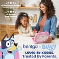 thumbnail image 7 of Bentgo + Bluey Kids Prints Leak-Proof, 5-Compartment Bento-Style Kids Lunch Box - Ideal Portion Sizes for Ages 3-7, Durable, Drop-Proof, Dishwasher Safe, & PFAS & BPA-Free Materials (Hearts & Crafts), 7 of 7