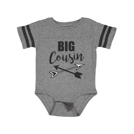 

Inktastic Big Cousin with Arrows Gift Baby Boy or Baby Girl Bodysuit