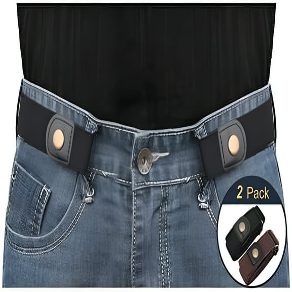 TELOLY No Invisible Elastic Stretch Belt for Men/Women Fits waist 24-50in Father Day Gift