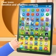 thumbnail image 5 of Danhjin Kids Tablet Kids Tablets Ages 3-7, Boys Learning Pad with LED Screen Teach Alphabet Numbers Math Early Development, Christmas Gifts, 5 of 9