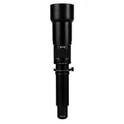 Opteka 650-2600mm High Definition Telephoto Zoom Lens for Canon EOS 70D, 60D, 60Da, 50D, 7D, 6D, 5D, 5Ds, T6s, T6i, T5i,