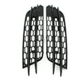 thumbnail image 5 of NS Front Bumper Honeycomb Fog Light Grille Cover for Audi A6 C7 Sedan 2012-15 Black, 5 of 7