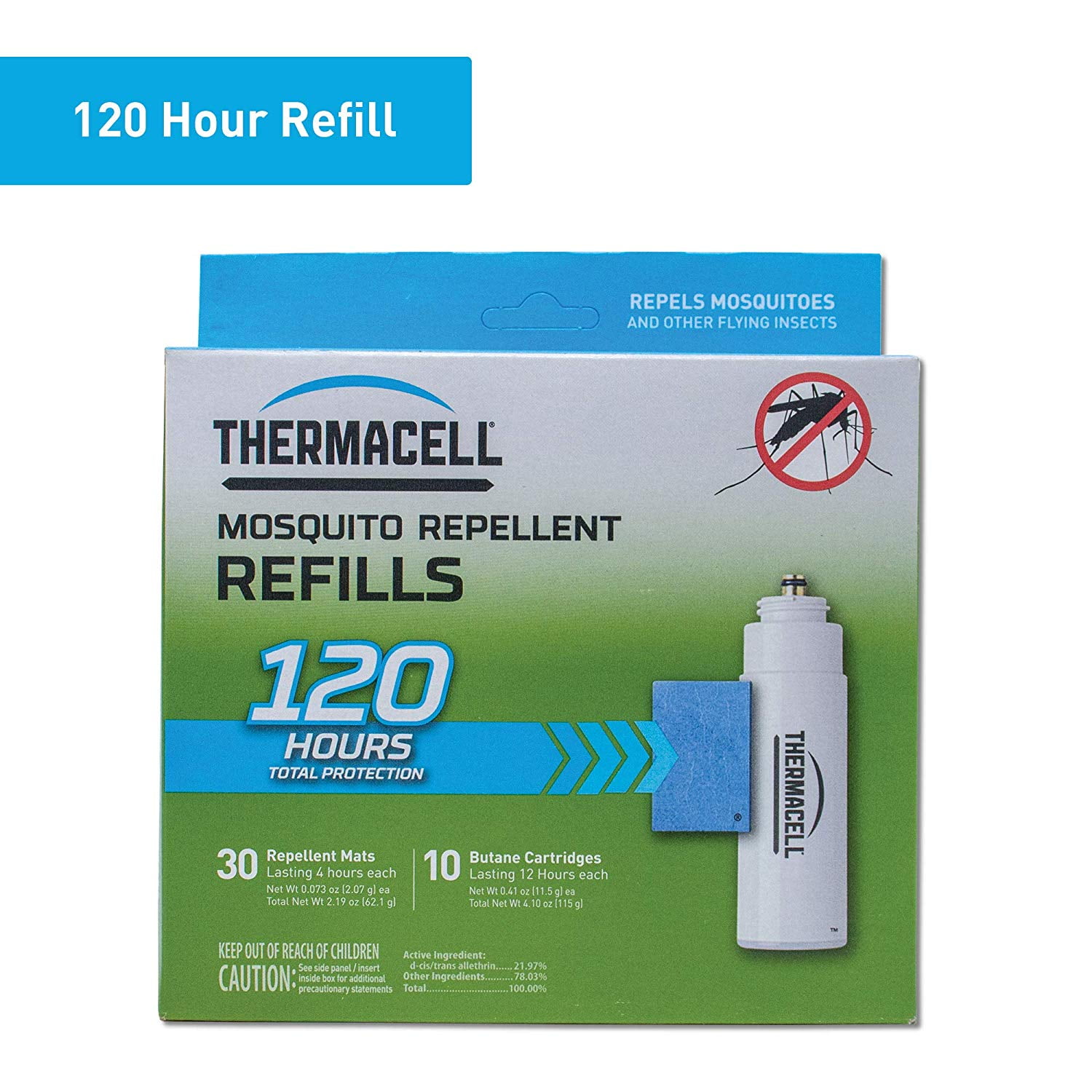 Thermacell Mosquito Repellent Refills; Provide 120 Hours of Protection