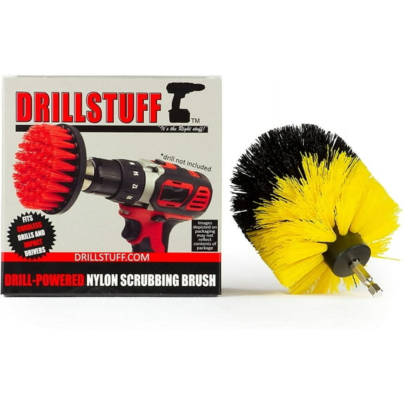Bathroom Accessories - Drill Brush - Cleaning Supplies - Tile - Grout Cleaner - Bathtub - Bath Mat - Sink - Shower Cleaner - Shower Curtain - Scrub Brush - Fiberglass - Cast Iron - Tub - Porcelain