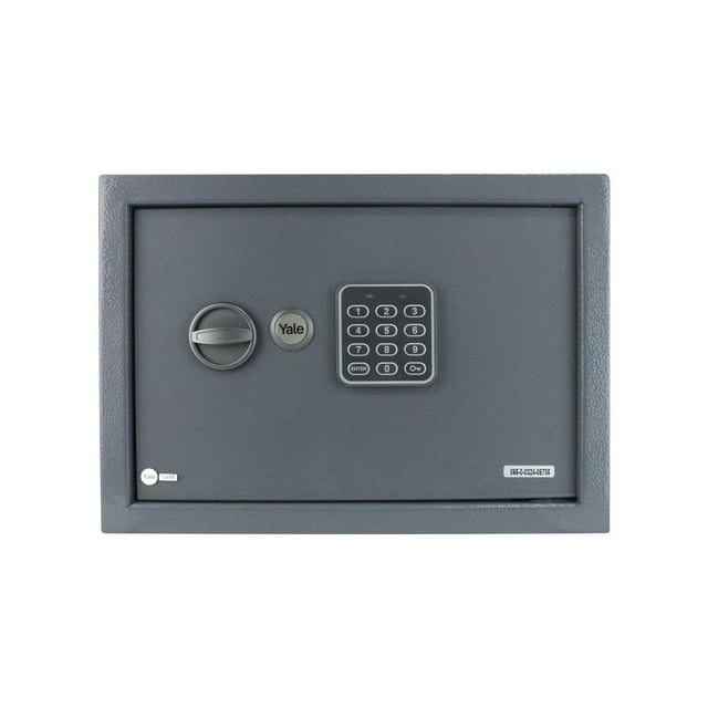 Caja Fuerte Yale Gris Seguridad Mediana