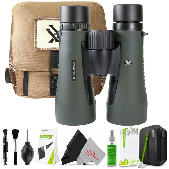 Vortex 10x50 Diamondback HD Binoculars DB-216 (Green) + Vivitar Professional Cleaning Kit