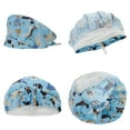 thumbnail image 5 of Opromo Cotton Bleach Friendly Banded Adjustable Skull Cap Sweatband Bouffant Hat-Cat Gray, 5 of 5