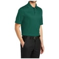 thumbnail image 4 of Yellow Rooster Men's Performance Fine Jacquard Polo Green Glen XL, 4 of 6