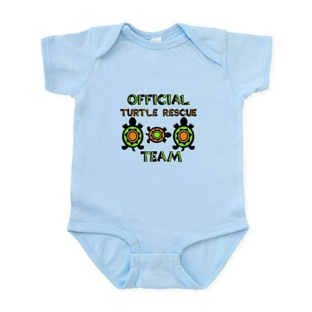 

CafePress - Turtle Rescue Infant Bodysuit - Baby Light Bodysuit Size Newborn - 24 Months