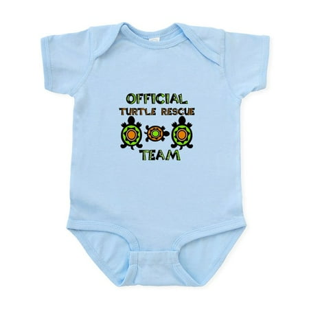 

CafePress - Turtle Rescue Infant Bodysuit - Baby Light Bodysuit Size Newborn - 24 Months