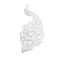 thumbnail image 1 of 50 Piezas Copa De Vino Tarjeta De Lugar Corte Láser Pavo Real Fiesta De Bodas Favor Blanco Sunnimix lugar de la boda tarjetas, 1 of 8