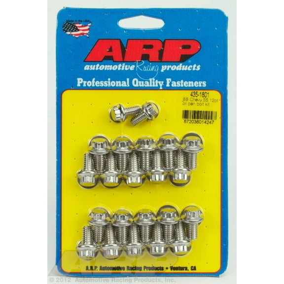 ARP INC. 435-1801 BB CHEVY SS 12PT OIL PAN BOLT KIT